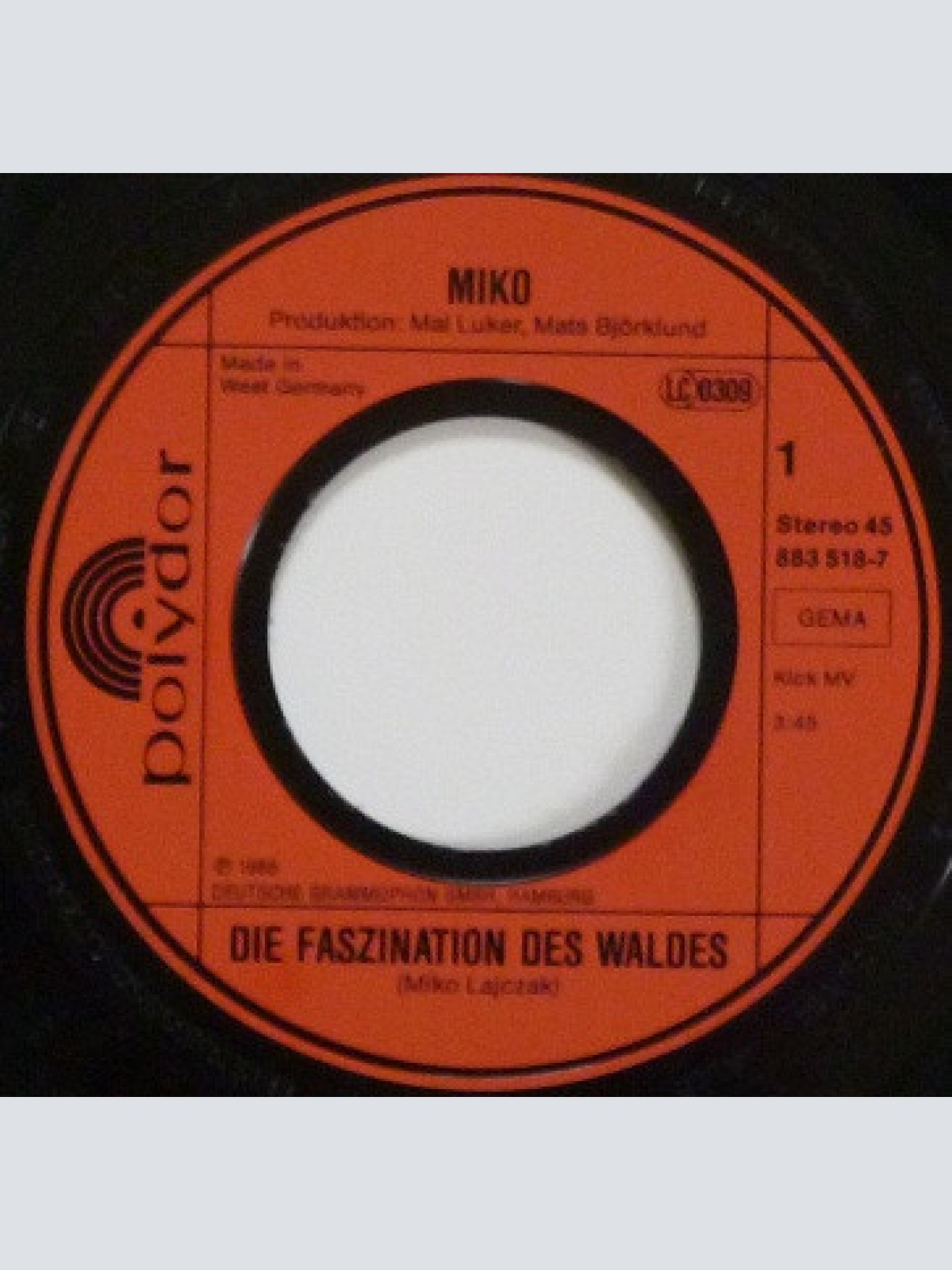 Vinyl / Miko* - Faszination Des Waldes