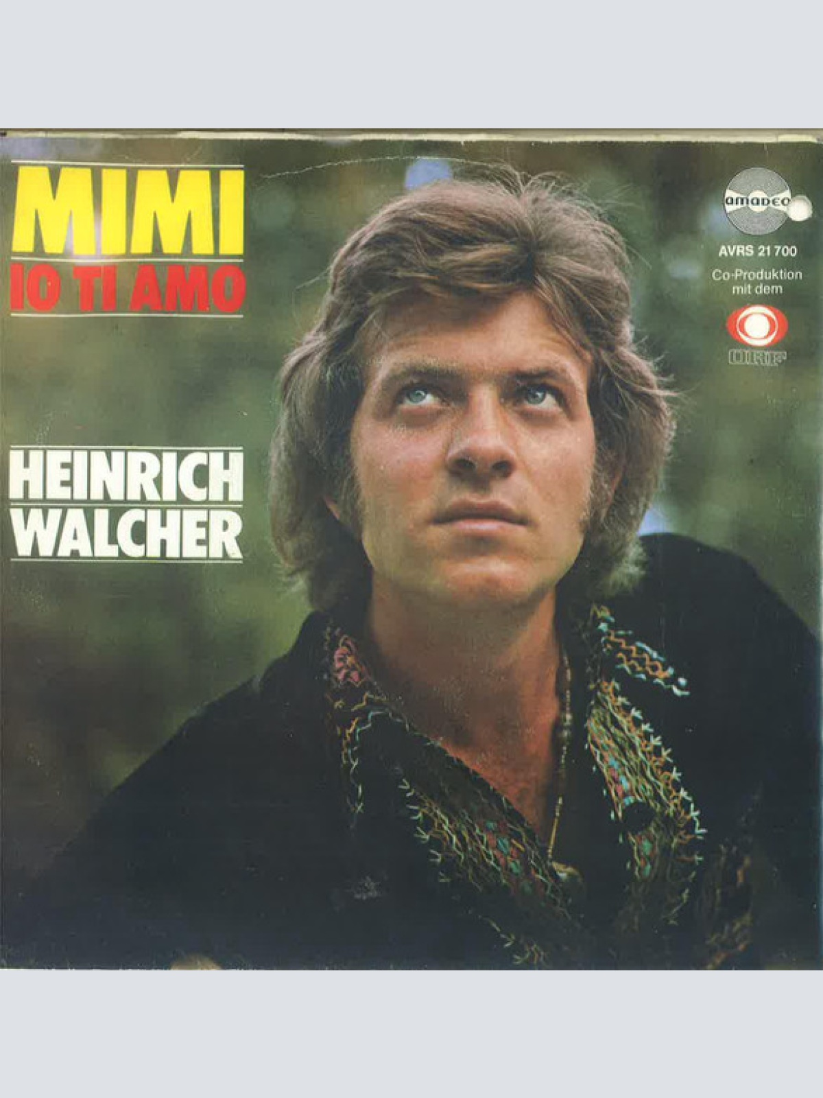 Vinyl / Heinrich Walcher - Mimi