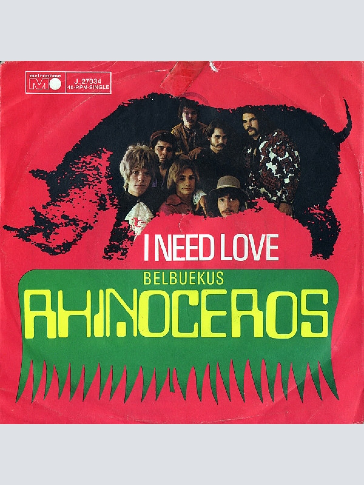Vinyl / Rhinoceros (2) - I Need Love
