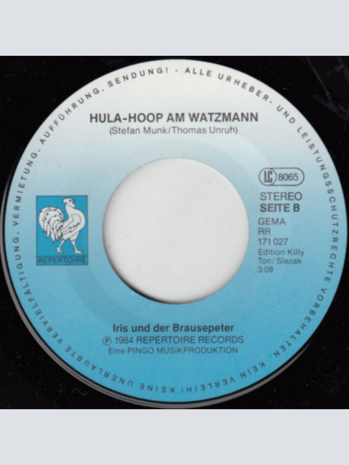 Vinyl / Iris & Der Brausepeter - Nassspritzen