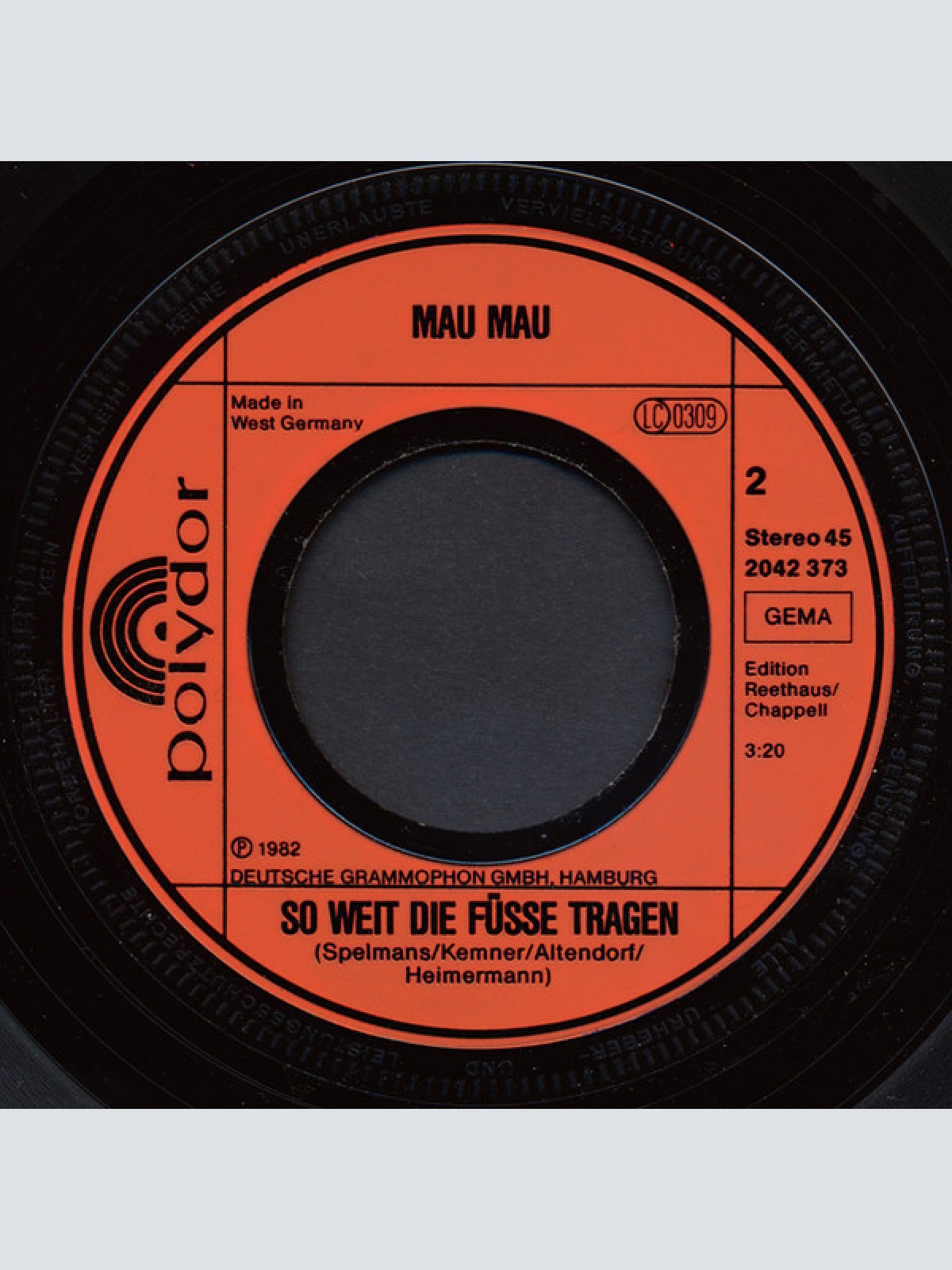 Vinyl / Mau⬩Mau* - Auf Der Jagd