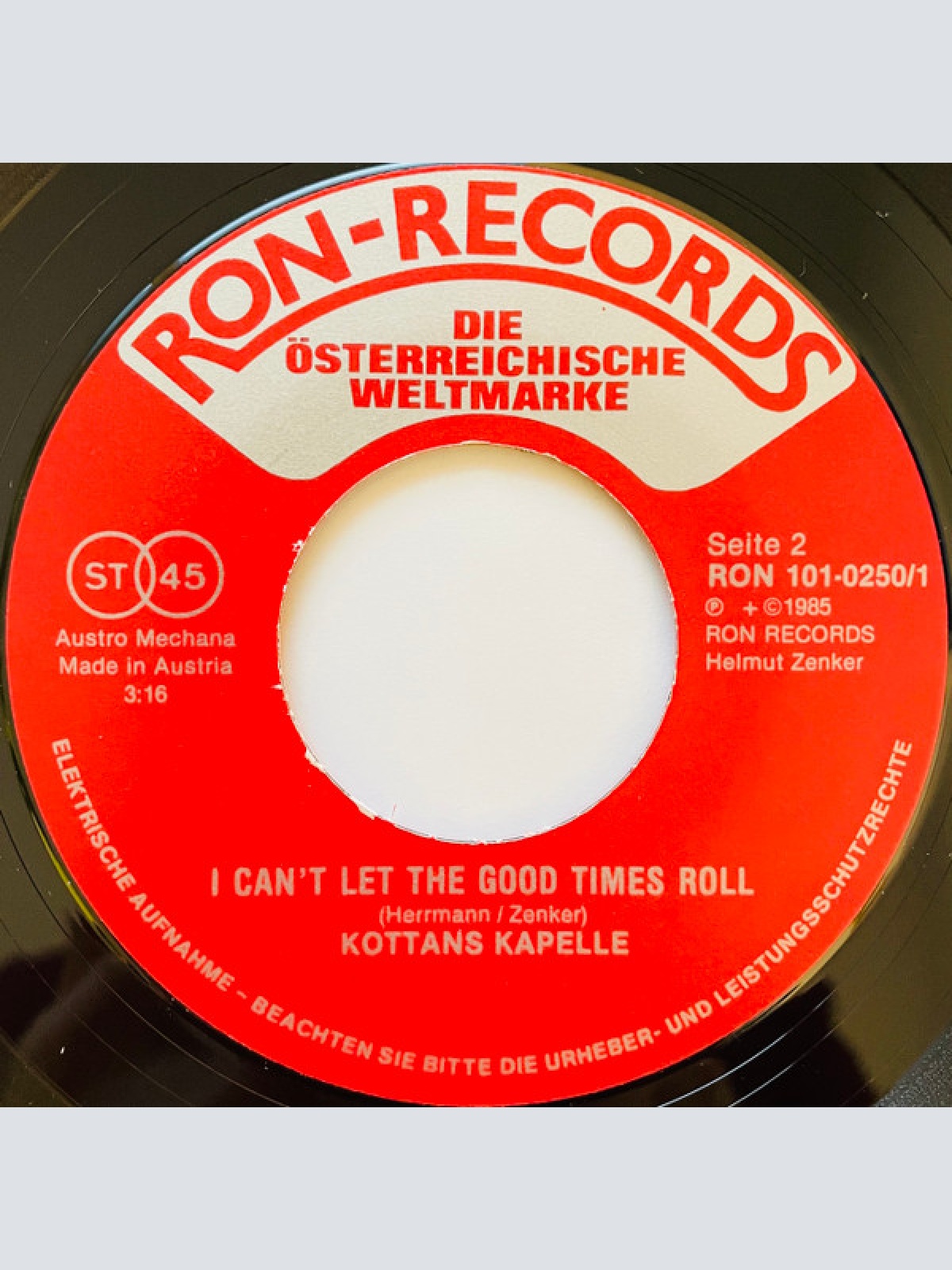 Vinyl / Kottans Kapelle* - I Bin Was B'sonders