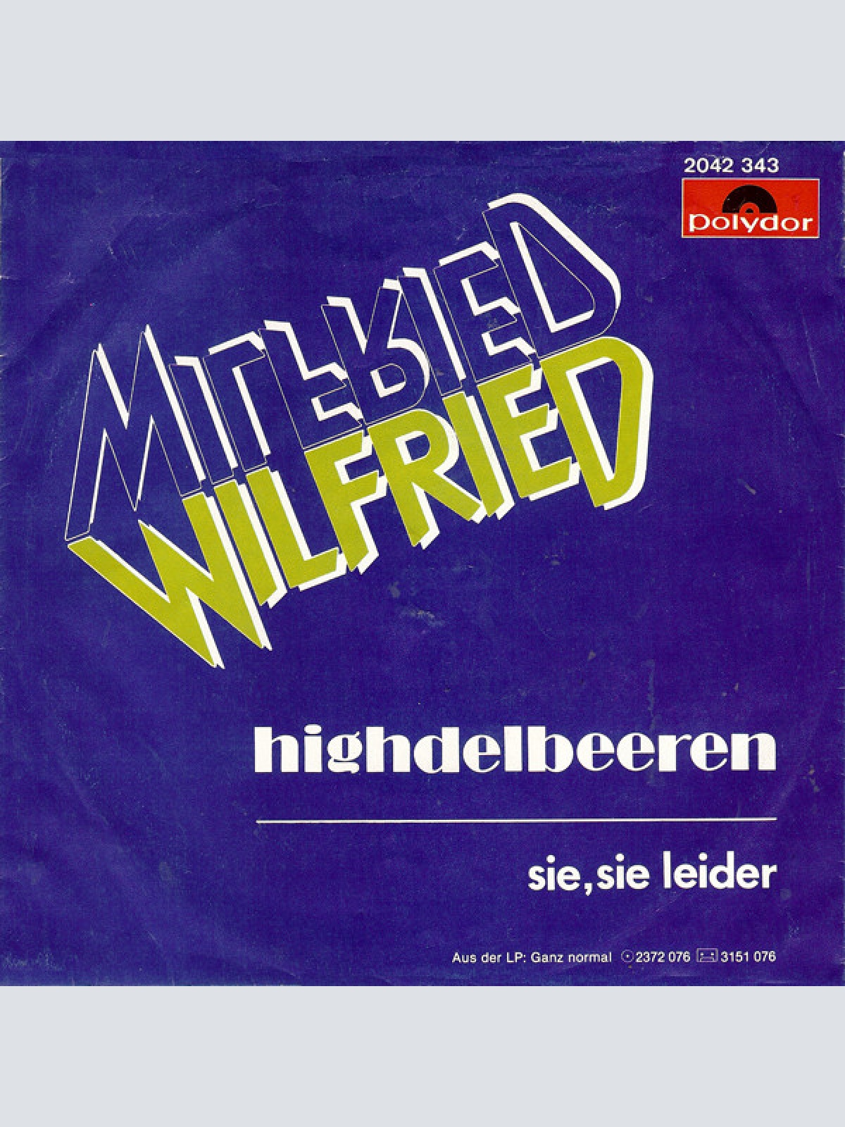 Vinyl / Wilfried - Highdelbeeren