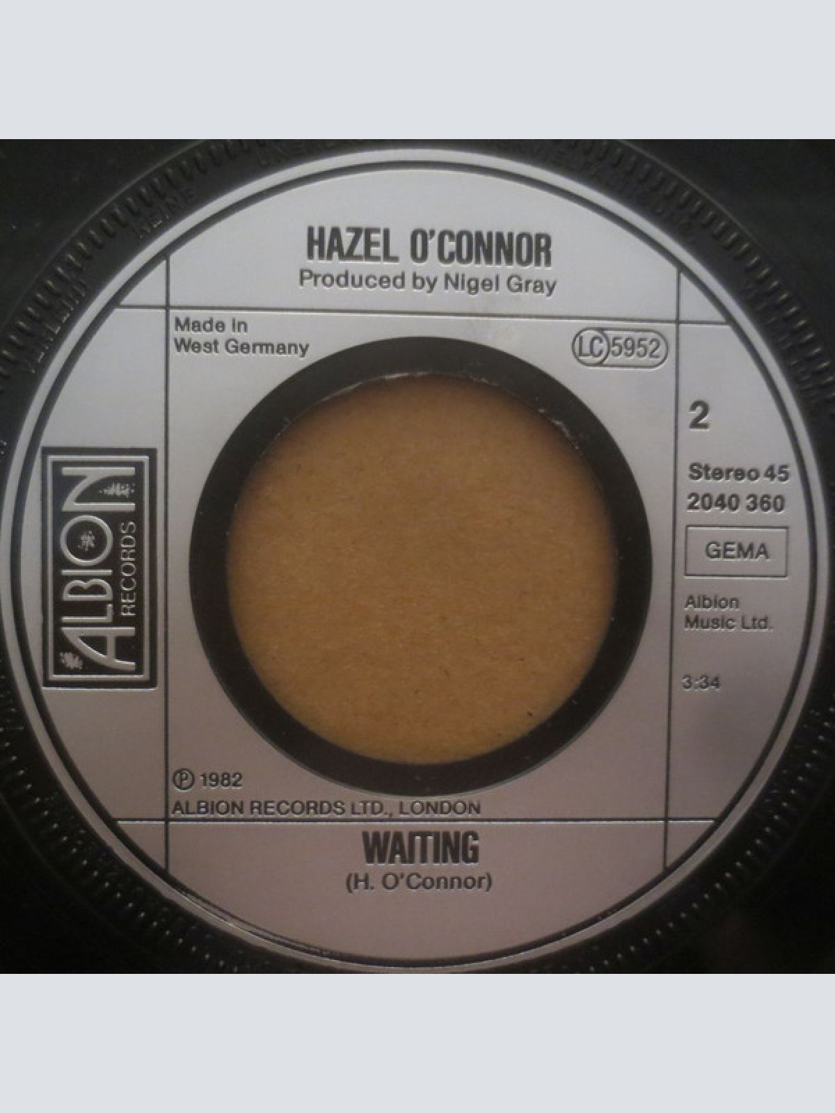 Vinyl / Hazel O'Connor - That's Life