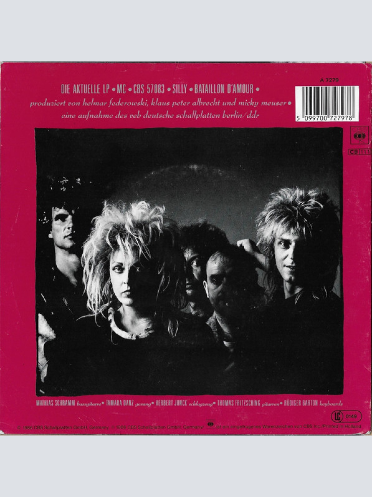 Vinyl / Silly - Bataillon D'Amour