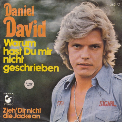 Vinyl / Daniel David (2) - Warum Hast Du Mir Nicht Geschrieben