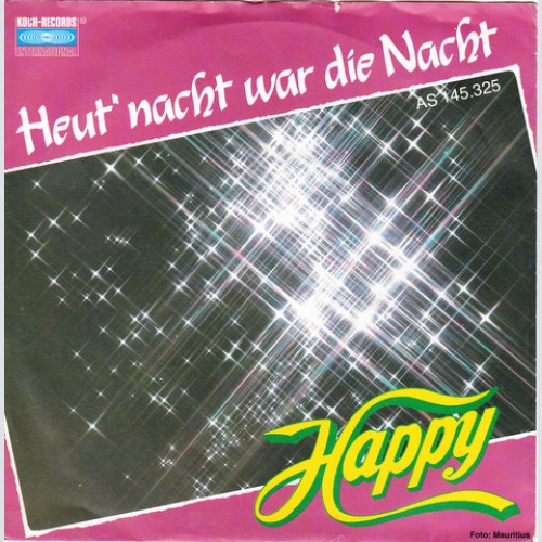 Vinyl / Happy (8) - Heut' Nacht War Die Nacht