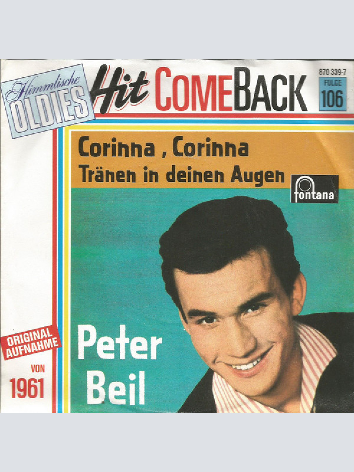 Vinyl / Peter Beil - Corinna, Corinna