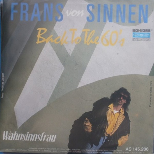 Vinyl / Frans Von Sinnen - Back To The 60's