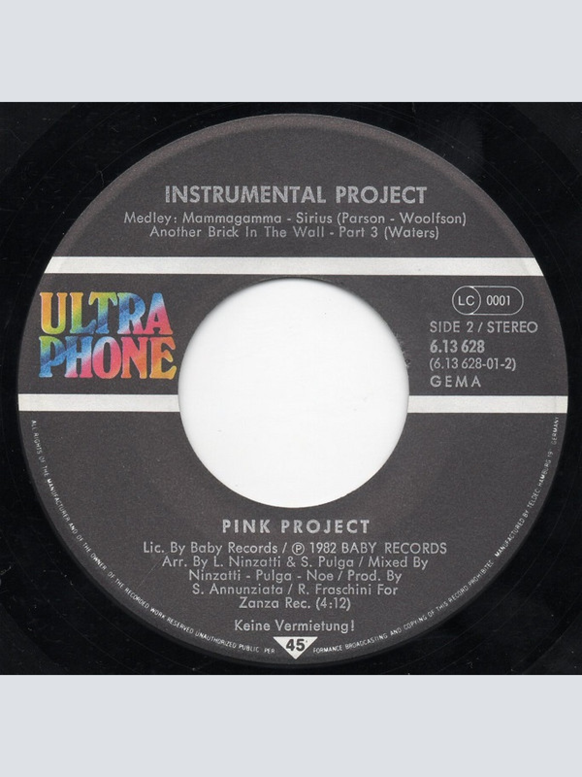Vinyl / Pink Project - Disco Project