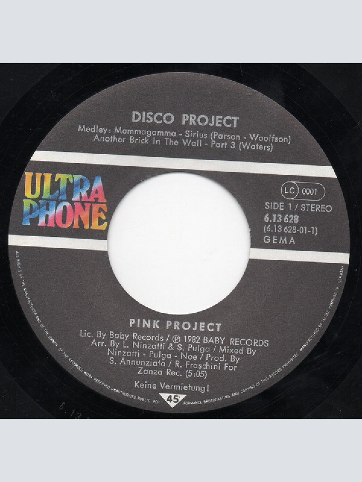 Vinyl / Pink Project - Disco Project
