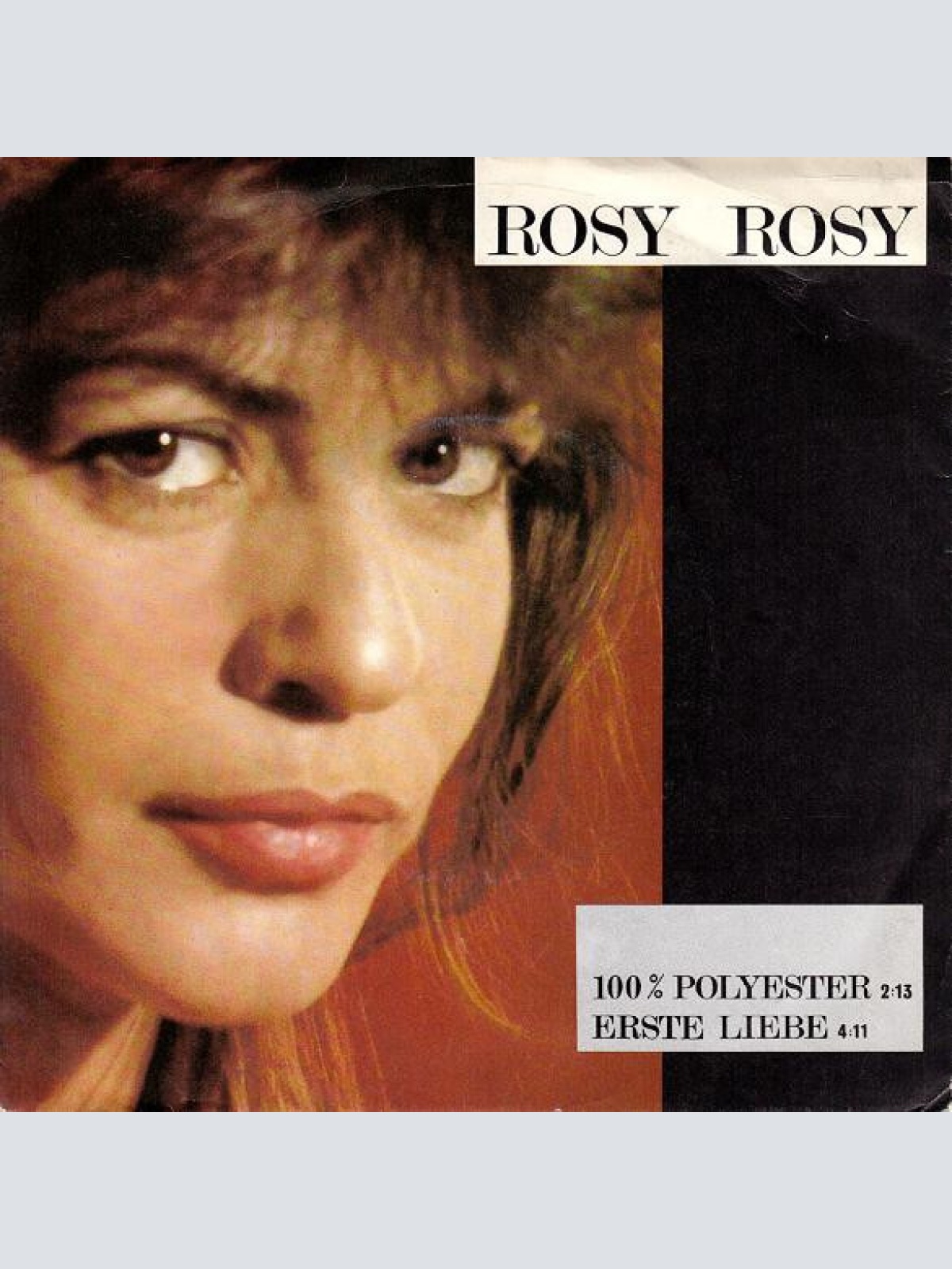 Vinyl / Rosy Rosy - 100% Polyester / Erste Liebe