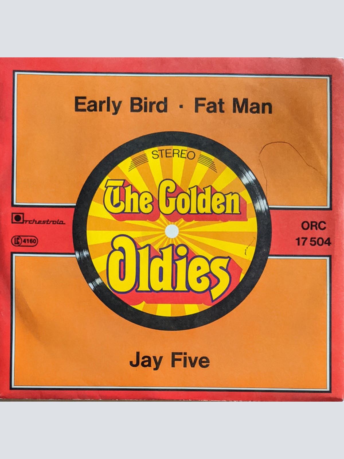 Vinyl / Jay Five* - Early Bird / Fat Man