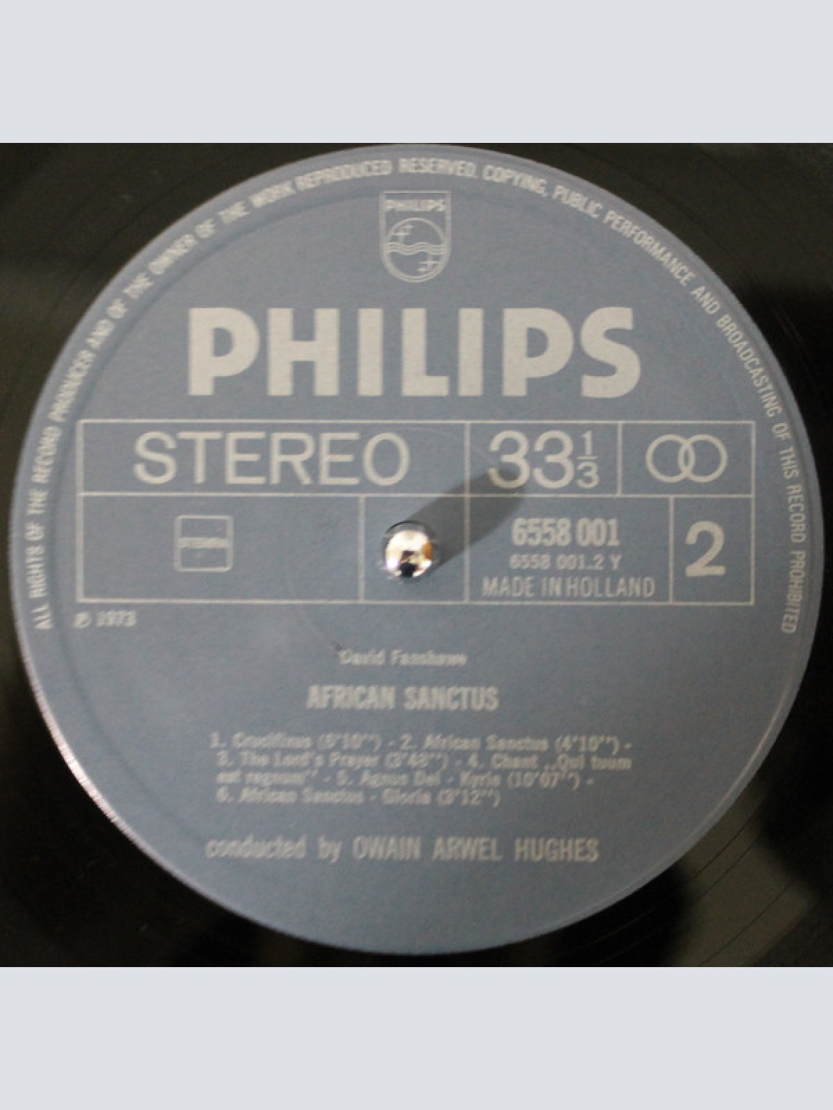 Vinyl / David Fanshawe - African Sanctus
