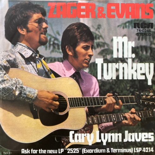 Vinyl / Zager & Evans - Mr. Turnkey / Cary Lynn Javes
