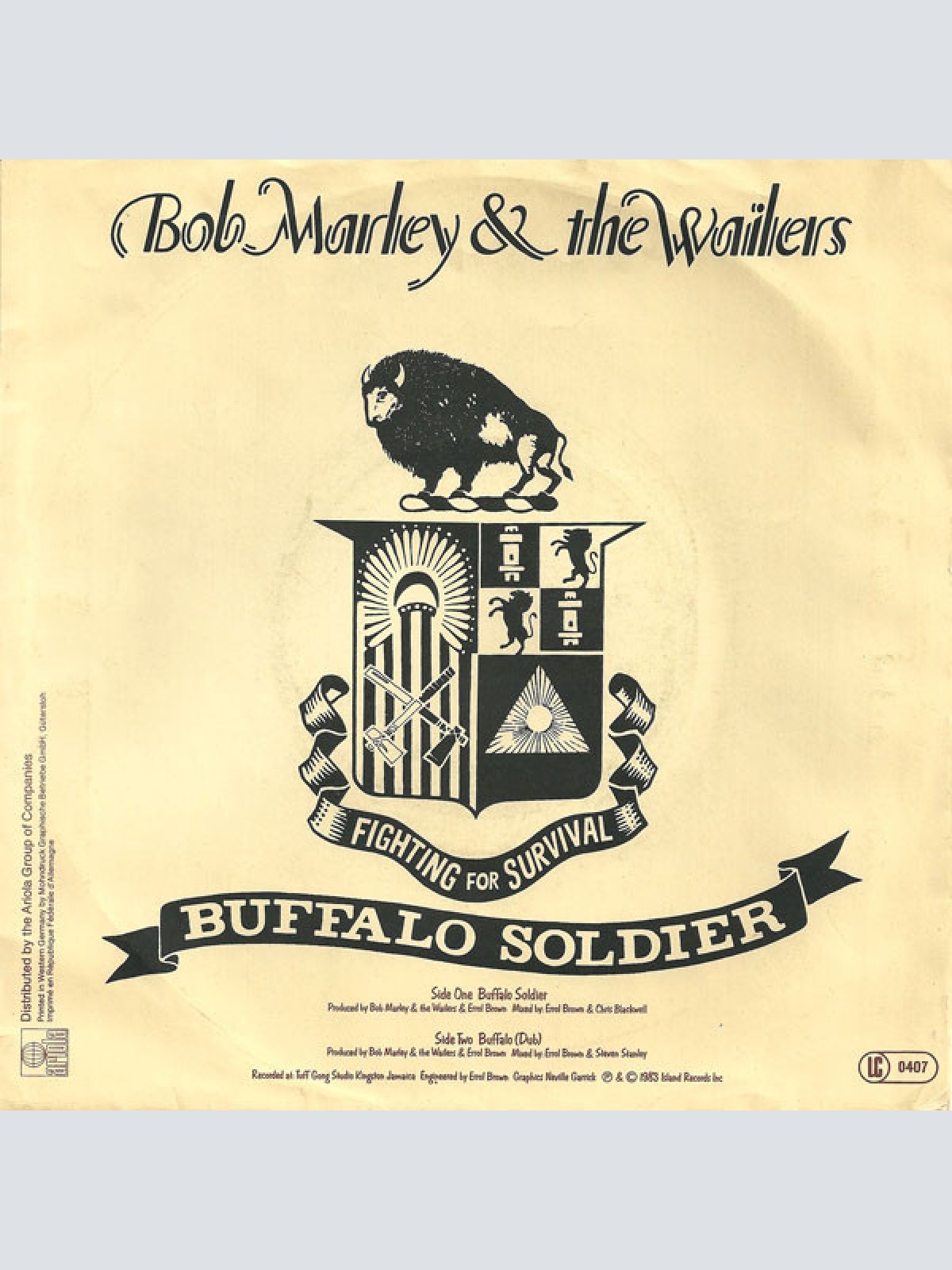 Vinyl / Bob Marley & The Wailers - Buffalo Soldier