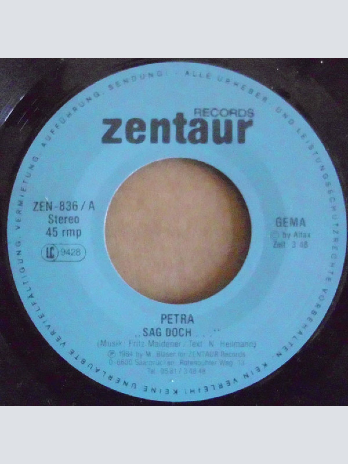 Vinyl / Petra (76) - Sag Doch...