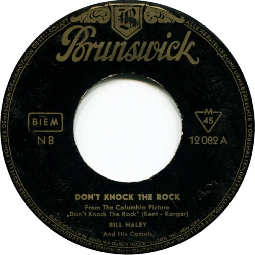 Vinyl / Bill Haley and His Comets - Don't Knock The Rock / Choo Choo Ch'Boogie