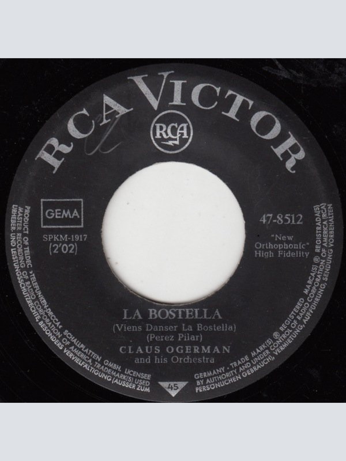 Vinyl / Claus Ogerman And His Orchestra* - La Bostella