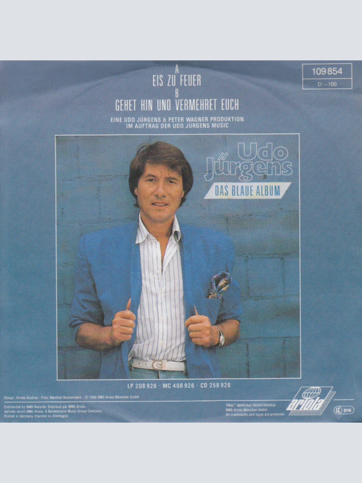 Vinyl / Udo Jürgens - Eis Zu Feuer