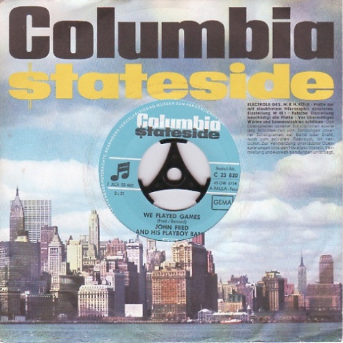 Vinyl / John Fred And His Playboy Band* - We Played Games / Lonely Are The Lonely