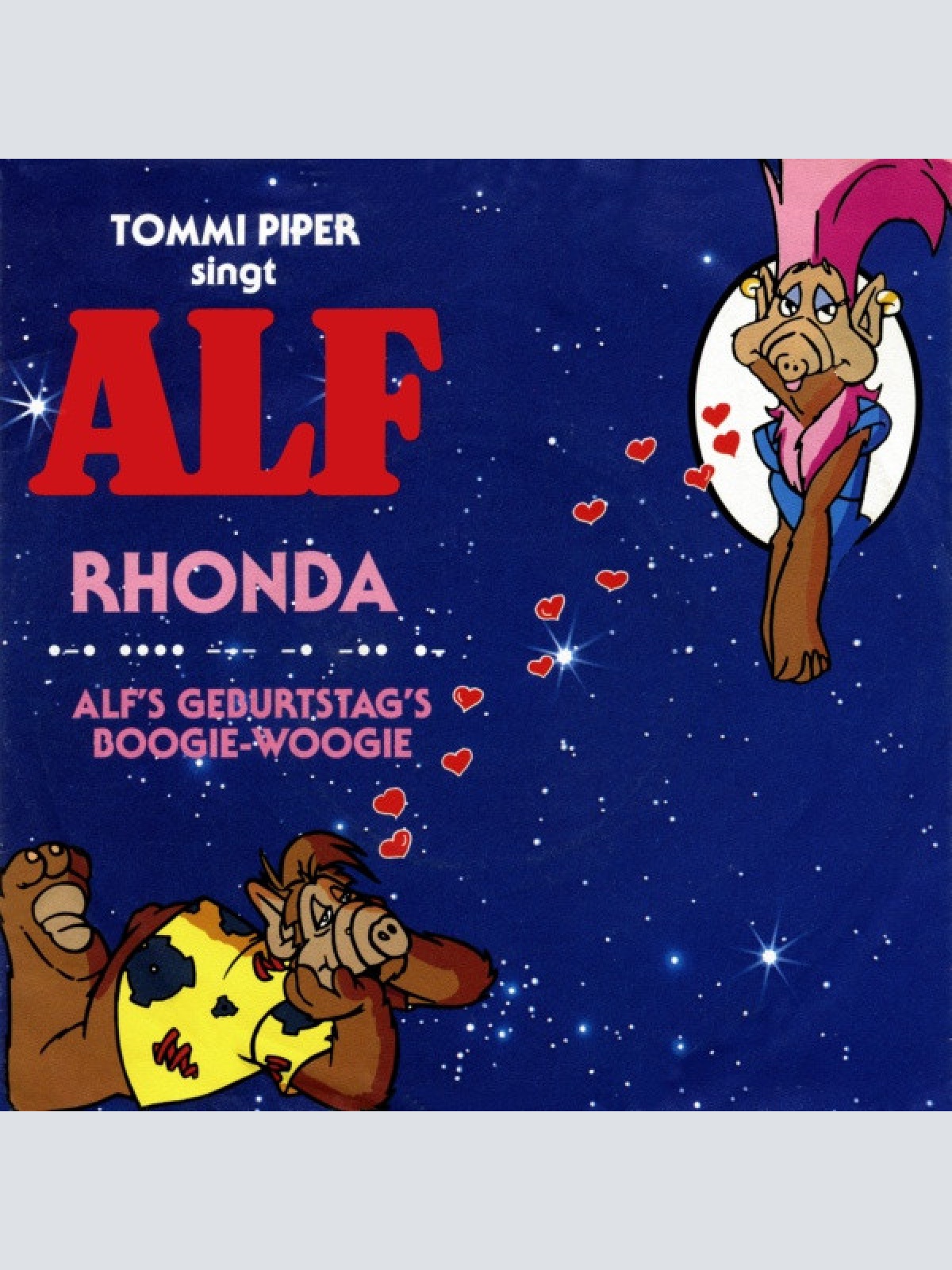 Vinyl / Tommi Piper* Singt ALF (2) - Rhonda