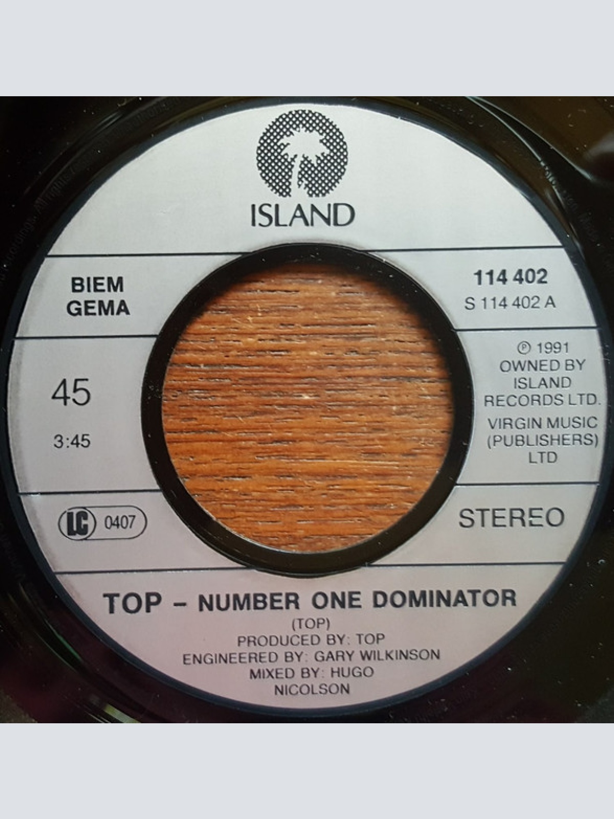 Vinyl / Top - Number One Dominator