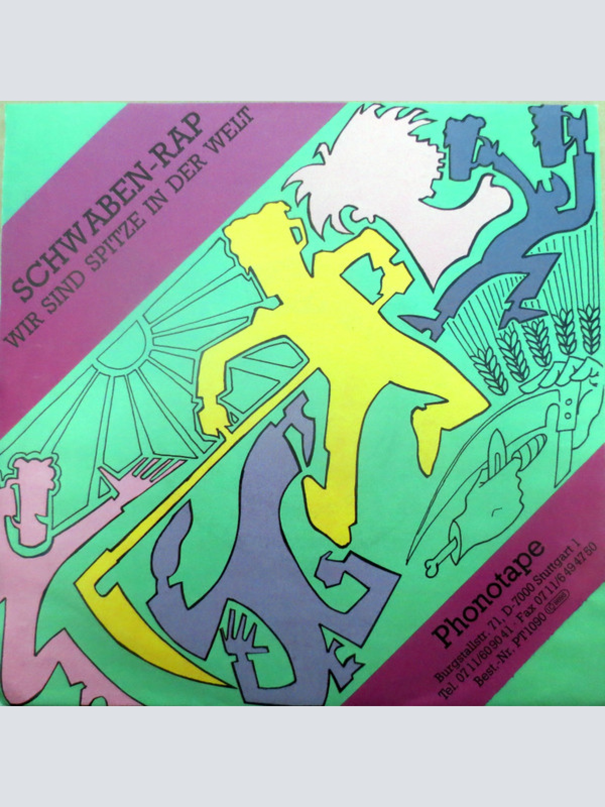Vinyl / F. Rauscher* - Schwaben-Rap