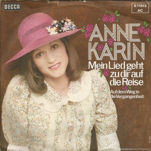 Vinyl / Anne Karin - Mein Lied Geht Zu Dir Auf Die Reise