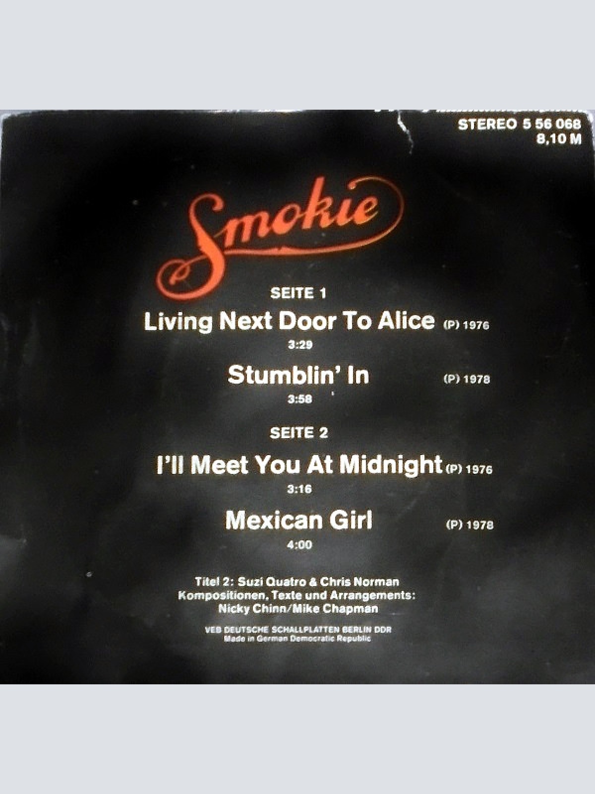 Vinyl / Smokie - Smokie