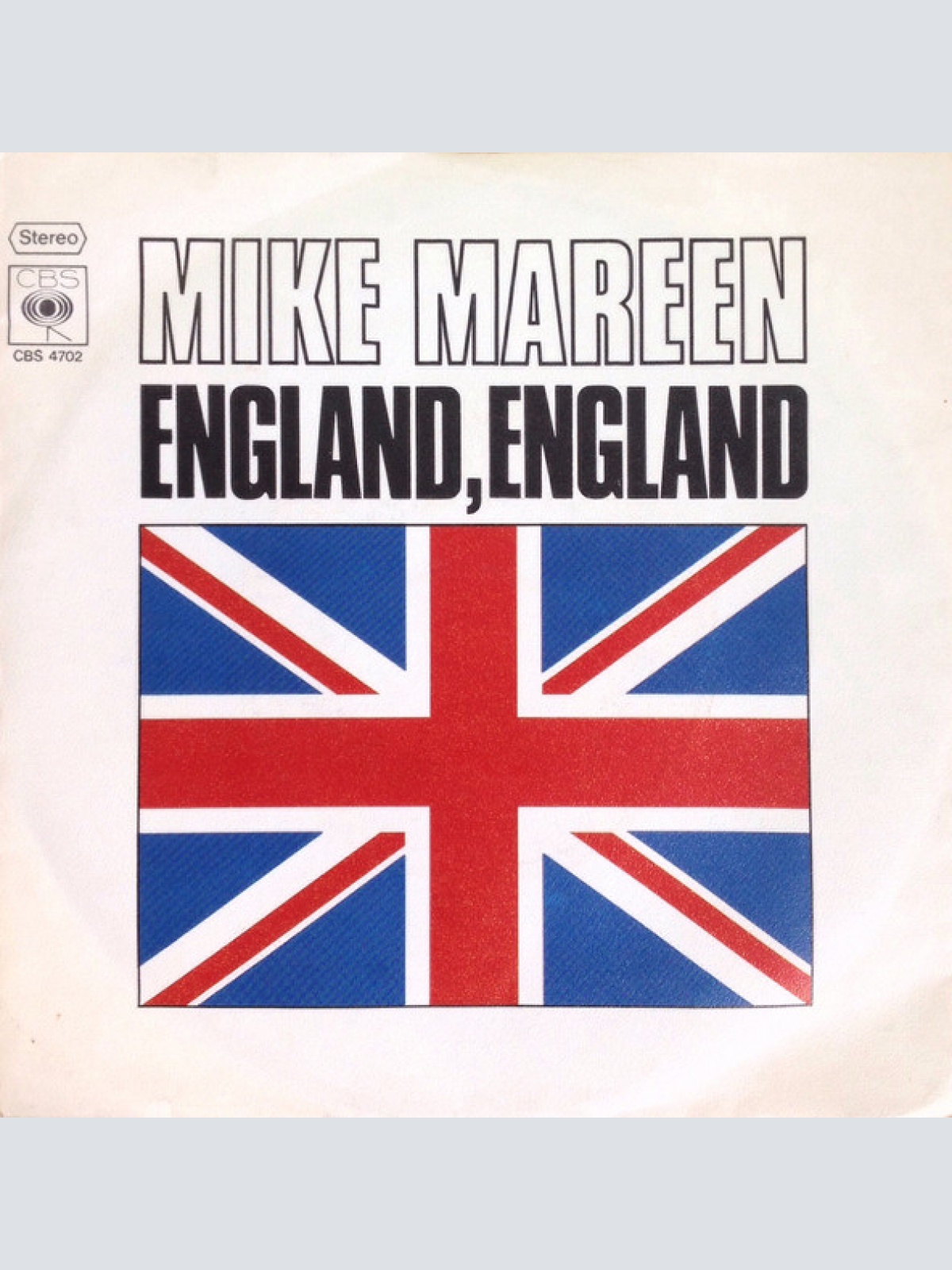 Vinyl / Mike Mareen - England, England