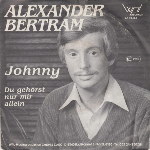 Vinyl / Alexander Bertram - Johnny