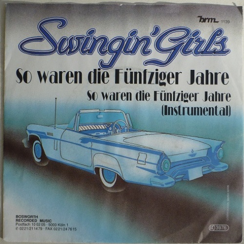 Vinyl / Swingin' Girls - So Waren Die Fünfziger Jahre