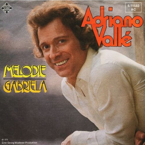 Vinyl / Adriano Vallé* - Melodie