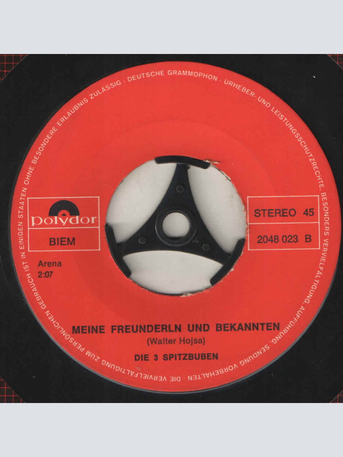 Vinyl / Die 3 Spitzbuben - Einer Hat Immer Das Pummerl