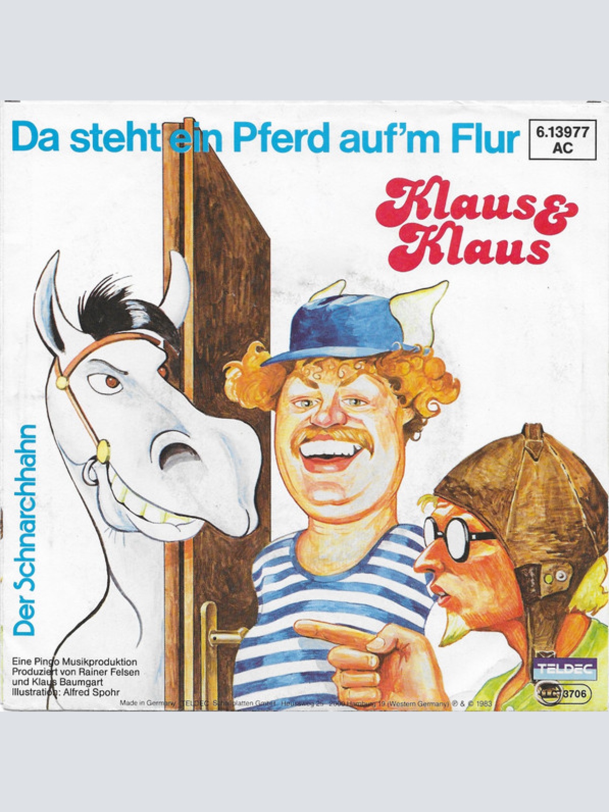Vinyl / Klaus & Klaus - Da Steht Ein Pferd Auf'm Flur
