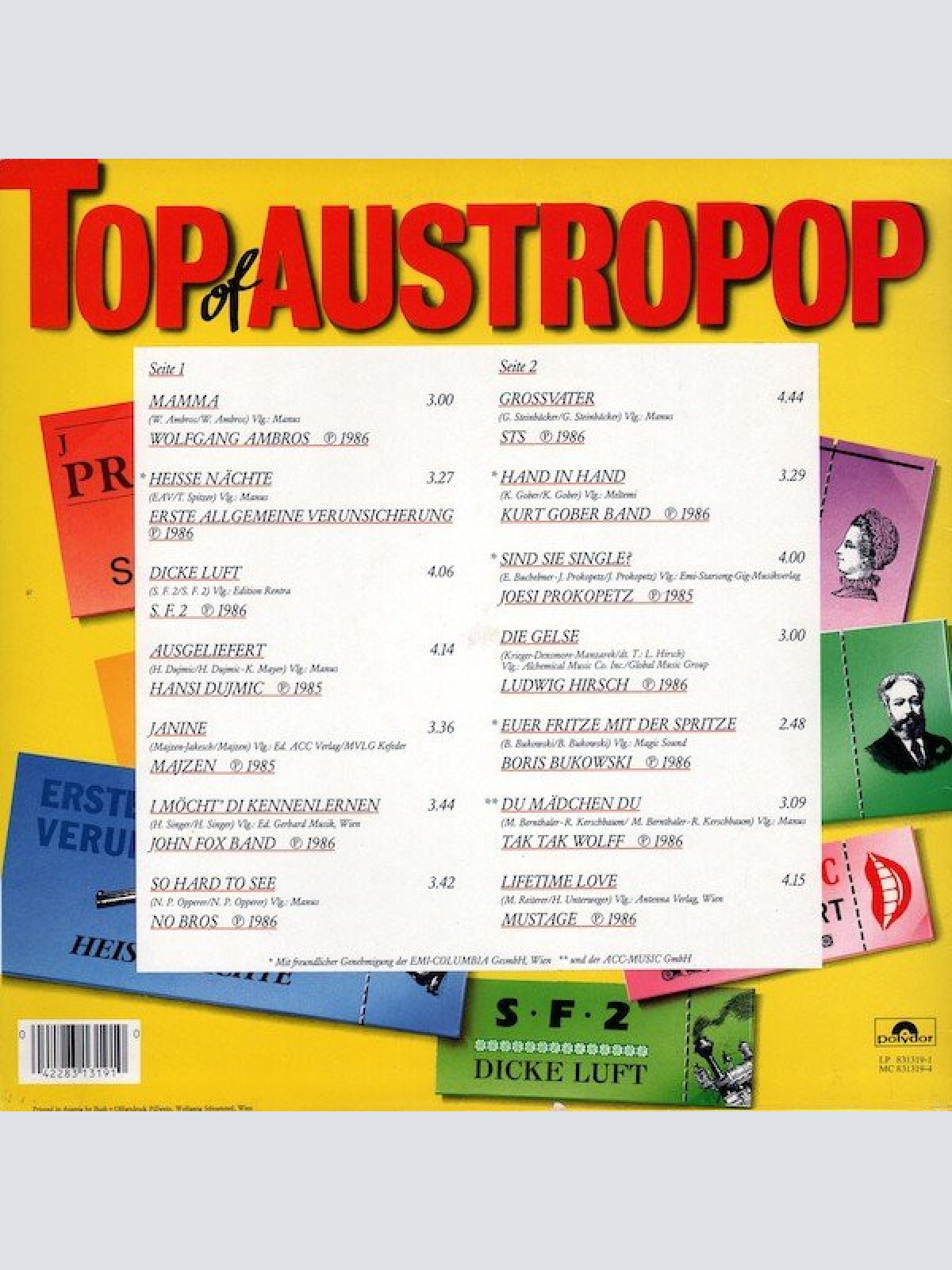 Vinyl / Various - Top Of Austropop