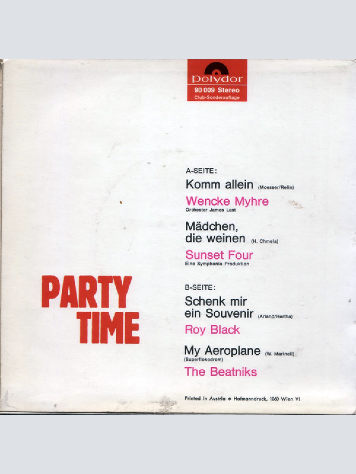 Vinyl / Various - Party Time
