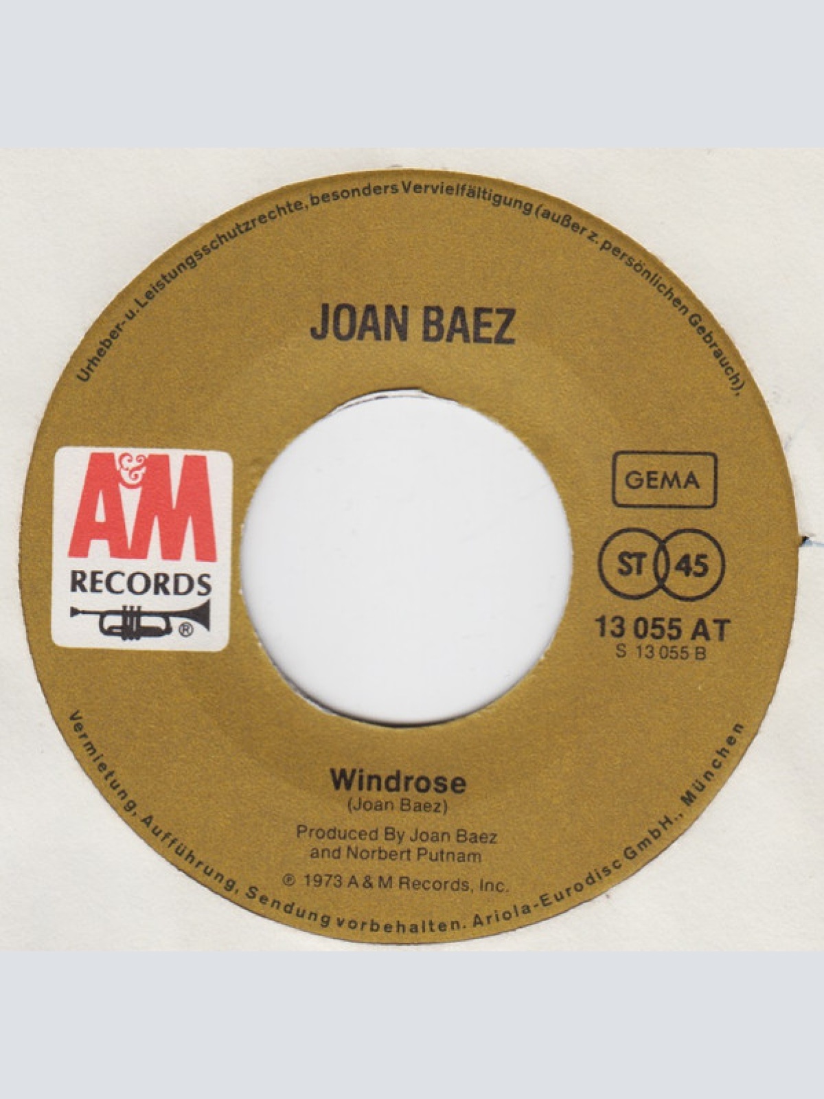 Vinyl / Joan Baez - Less Than The Song