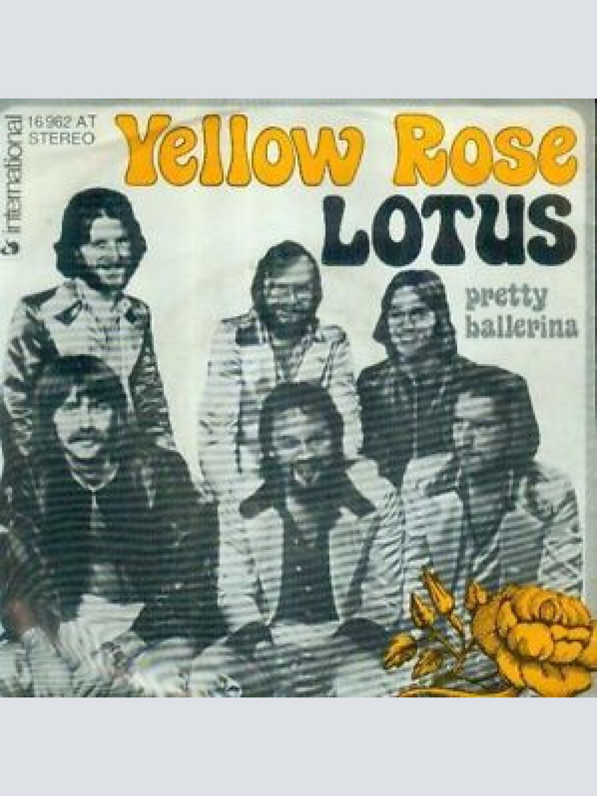 Vinyl / Lotus (39) - Yellow Rose