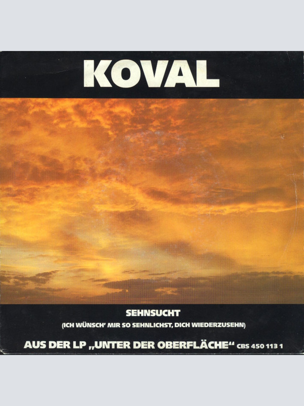 Vinyl / Koval* - Sehnsucht