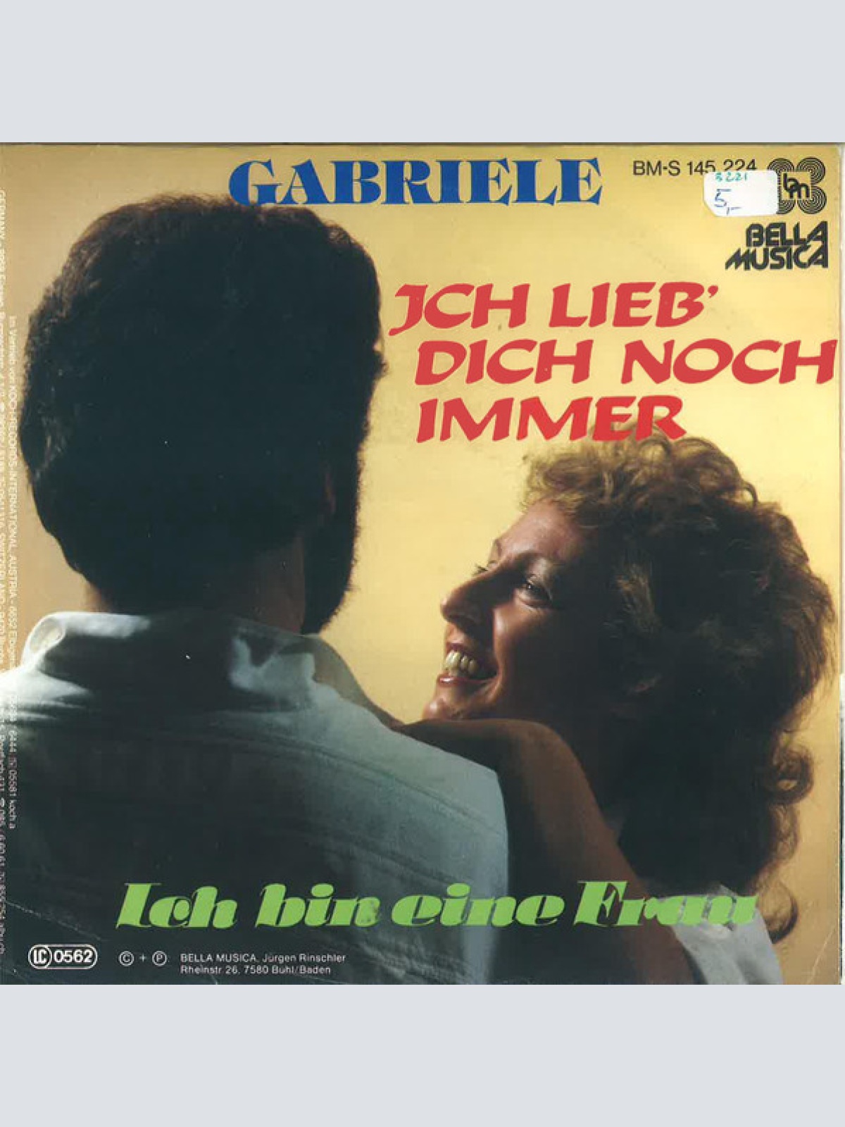 Vinyl / Gabriele (21) - Ich Lieb' Dich Noch Immer