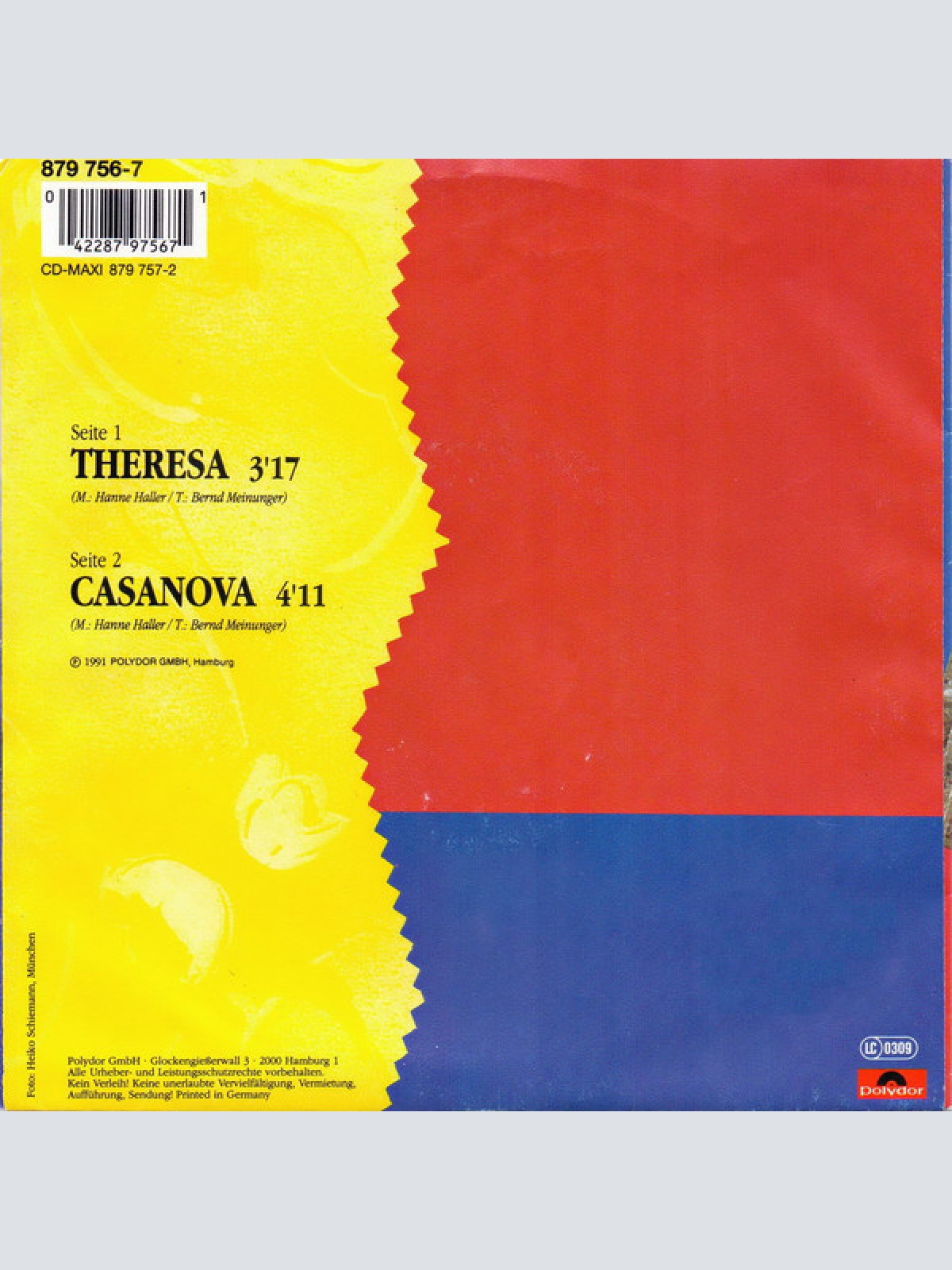 Vinyl / Rosanna Rocci - Theresa
