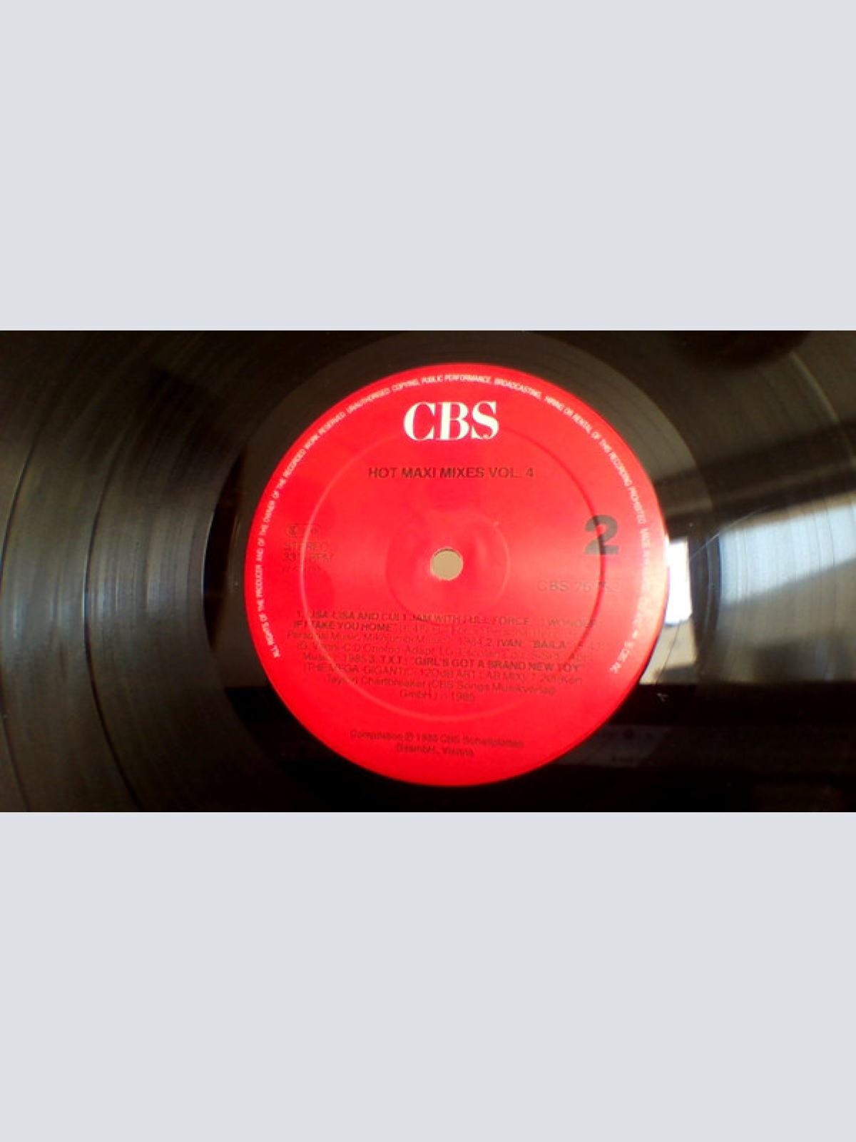 Vinyl / Various - Hot Maxi Mixes Vol. 4