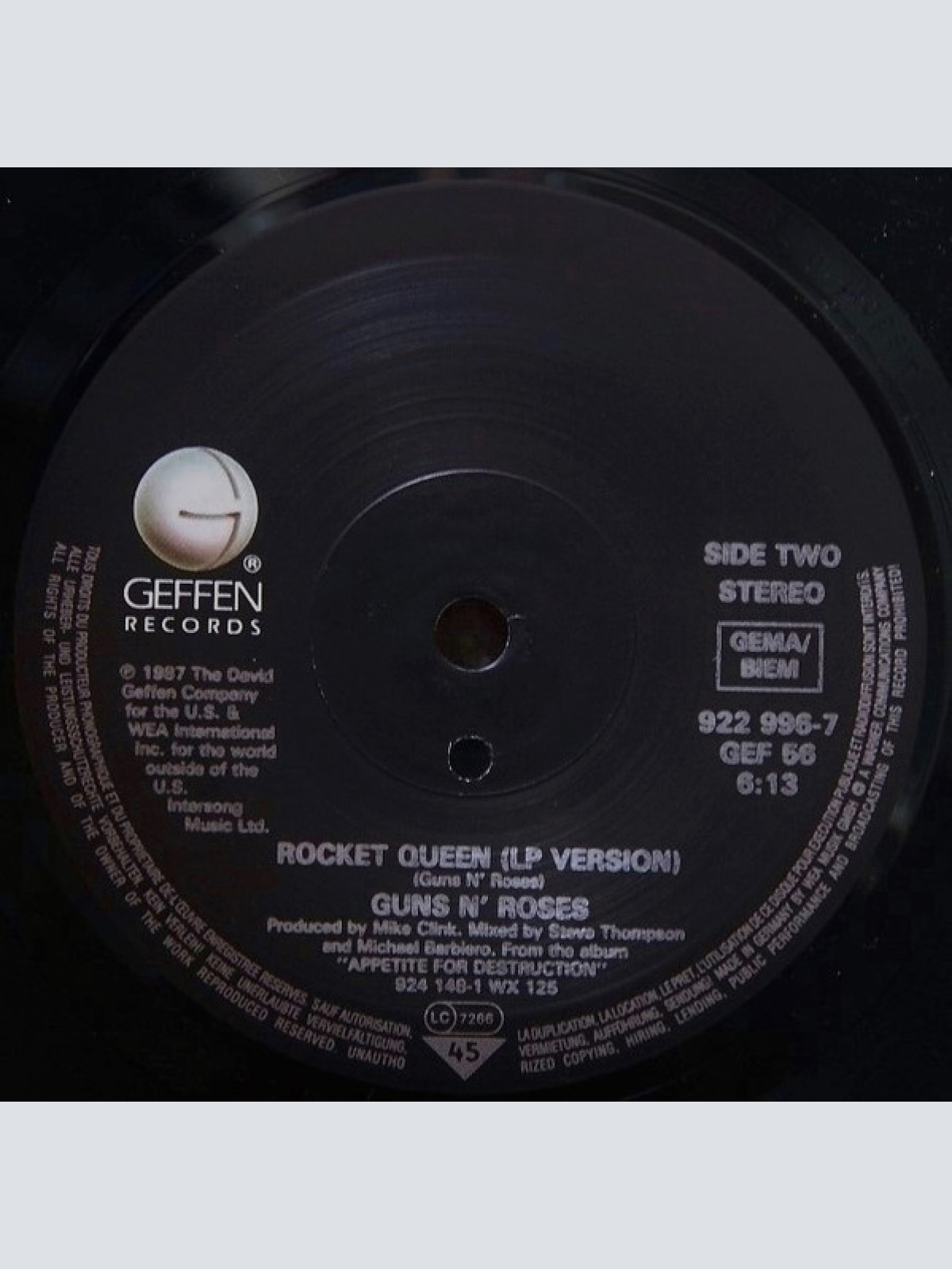 Vinyl / Guns N' Roses - Patience