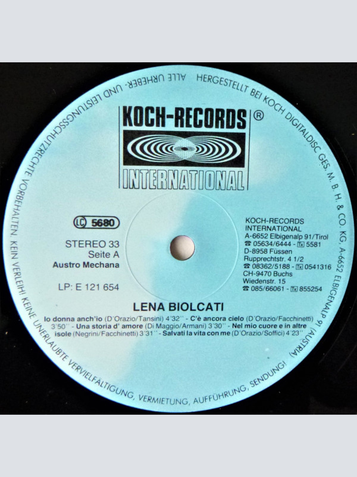 Vinyl / Lena Biolcati - Lena Biolcati