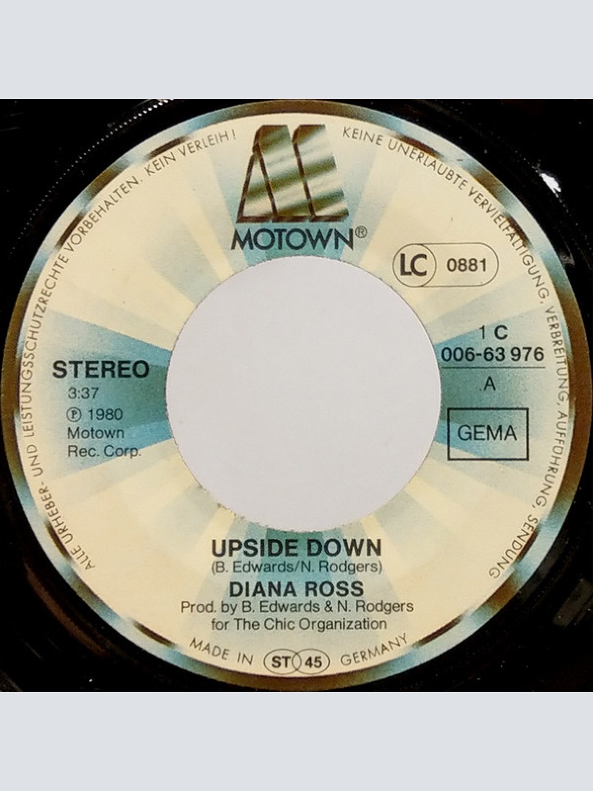 Vinyl / Diana Ross - Upside Down