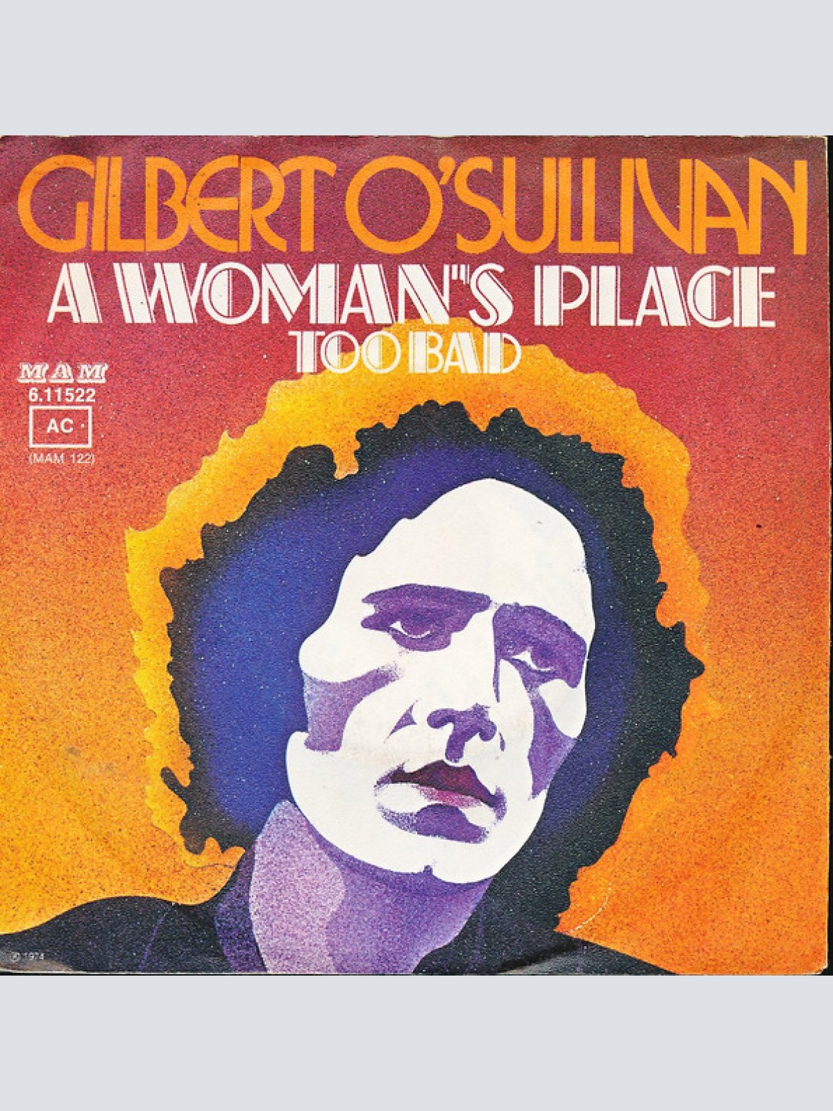 Vinyl / Gilbert O'Sullivan - A Woman's Place