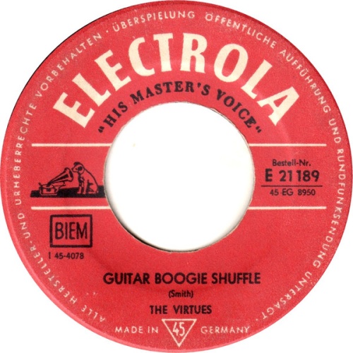 Vinyl / The Virtues - Guitar Boogie Shuffle / Guitar In Orbit