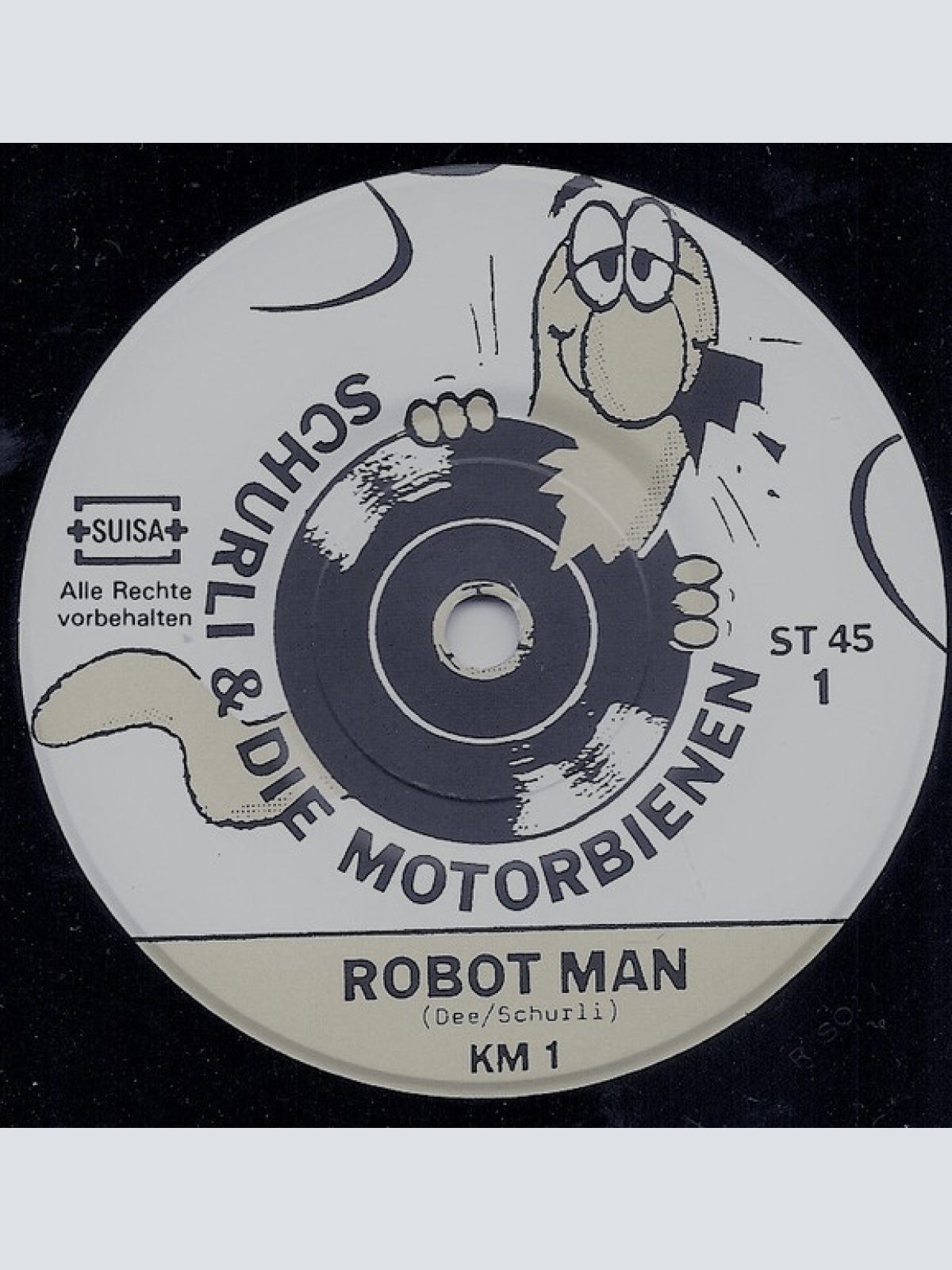 Vinyl / Schurli & Die Motorbienen - Robot Man / Shake It Up